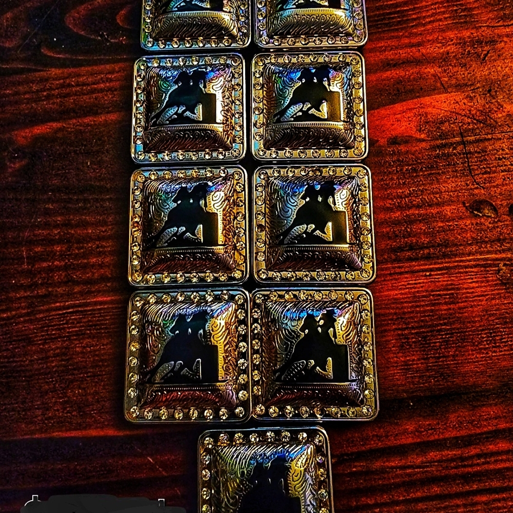 Barrel Racer Conchos